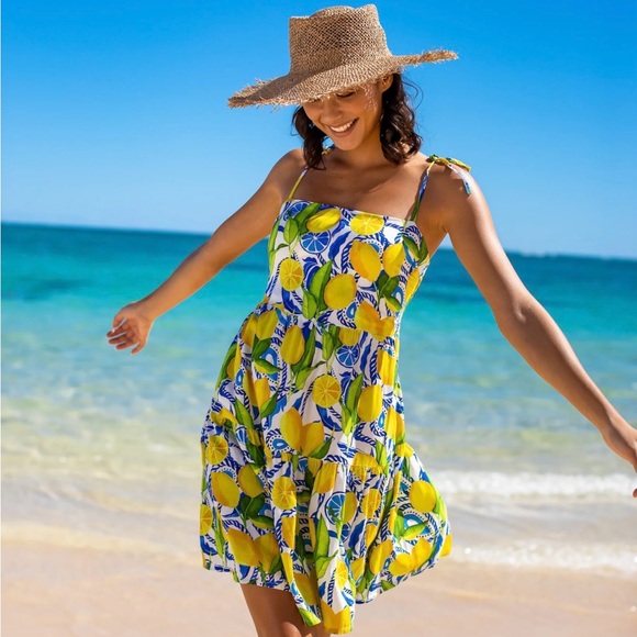 Kenny Flowers Dresses & Skirts - Kenny Flowers Positano Mini Resort Dress Amalfi